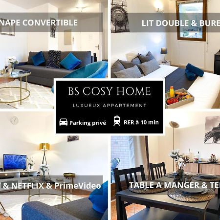 Luxueux Appartement Evry Centre - Parking - Rer A 10 Min Courcouronnes Екстериор снимка